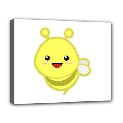 Kawaii Bee Deluxe Canvas 20  X 16  