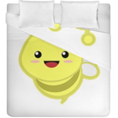 Kawaii Bee Duvet Cover (king Size)