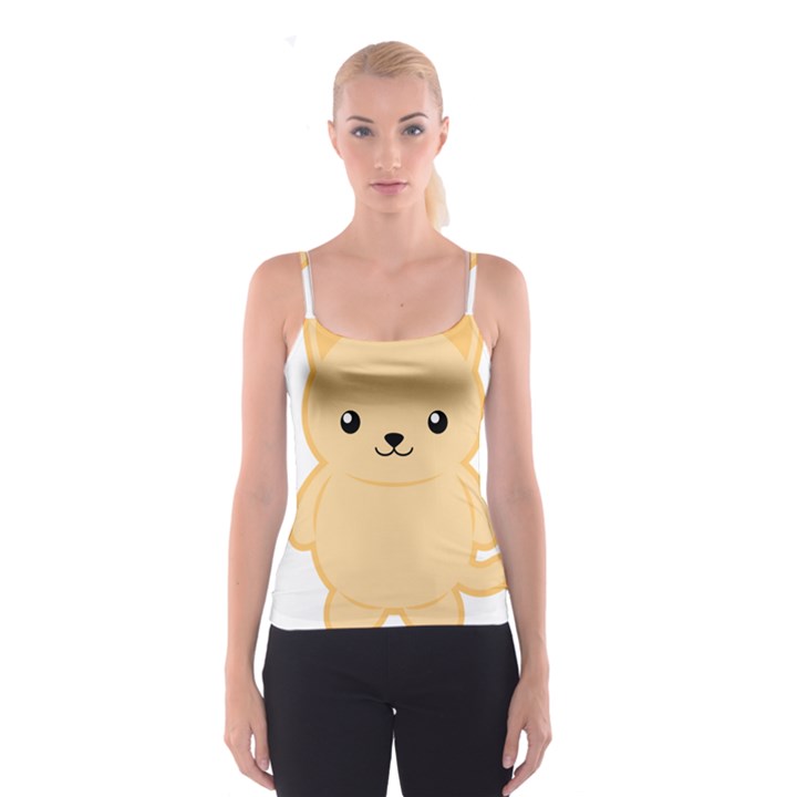 Kawaii Cat Spaghetti Strap Tops