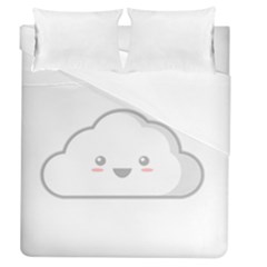 Kawaii Cloud Duvet Cover Single Side (full/queen Size) by KawaiiKawaii