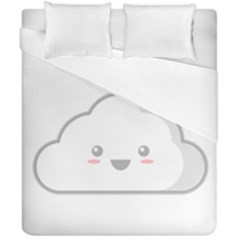 Kawaii Cloud Duvet Cover (double Size)