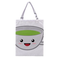 Kawaii Cup Classic Tote Bags