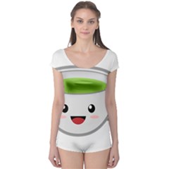 Kawaii Cup Short Sleeve Leotard