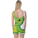 Kawaii Snake Women s Boyleg One Piece Swimsuits View2