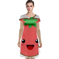 Kawaii Tomato Cap Sleeve Nightdresses by KawaiiKawaii