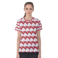 Tree Illustration Gifts Women s Cotton Tees