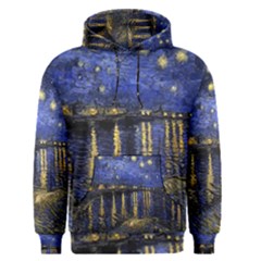 Vincent Van Gogh Starry Night Over The Rhone Men s Pullover Hoodies by MasterpiecesOfArt