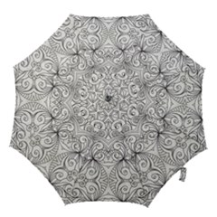 Drawing Floral Doodle 1 Hook Handle Umbrellas (medium) by MedusArt