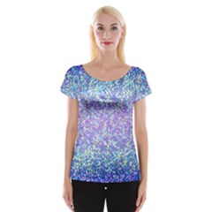 Glitter 2 Women s Cap Sleeve Top