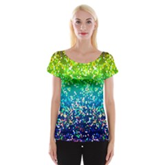 Glitter 4 Women s Cap Sleeve Top by MedusArt