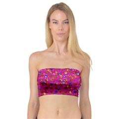 Polka Dot Sparkley Jewels 1 Women s Bandeau Tops by MedusArt