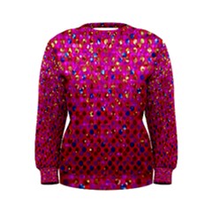 Polka Dot Sparkley Jewels 1 Women s Sweatshirts by MedusArt