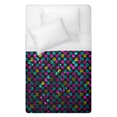 Polka Dot Sparkley Jewels 2 Duvet Cover Single Side (single Size) by MedusArt