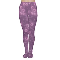 Snow Stars Lilac Women s Tights by ImpressiveMoments