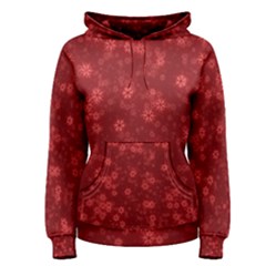 Snow Stars Red Women s Pullover Hoodies by ImpressiveMoments