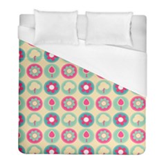 Chic Floral Pattern Duvet Cover Single Side (twin Size) by GardenOfOphir