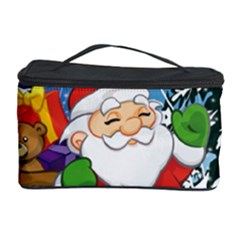 Funny Santa Claus In The Forrest Cosmetic Storage Cases by FantasyWorld7