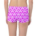 Pink Pretzel Illustrations Pattern Reversible Boyleg Bikini Bottoms View2