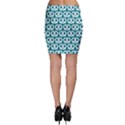 Teal Pretzel Illustrations Pattern Bodycon Skirts View2