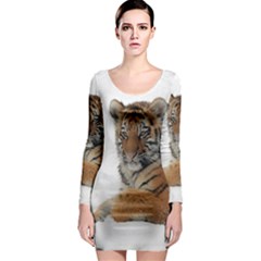 Tiger 2015 0101 Long Sleeve Bodycon Dresses by JAMFoto