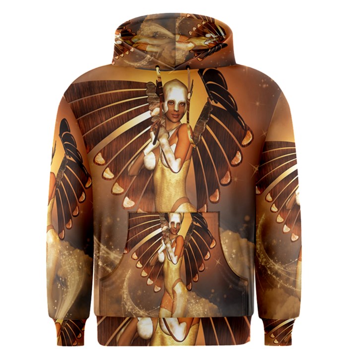 Beautiful Angel In The Sky Men s Pullover Hoodies