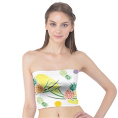 Pineapple Pattern 03 Women s Tube Tops