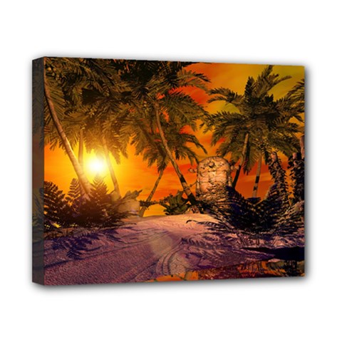 Wonderful Sunset In  A Fantasy World Canvas 10  X 8  by FantasyWorld7