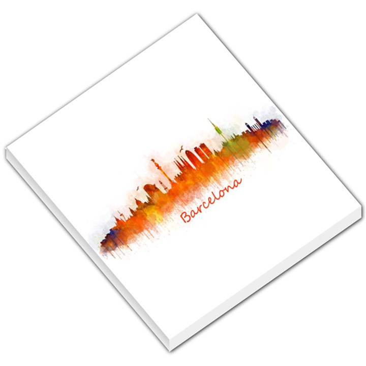 Barcelona City Art Small Memo Pads