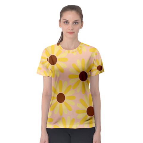 Sunflowers Everywhere Women s Sport Mesh Tees by CraftyLittleNodes