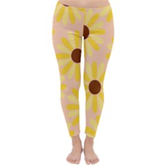 Sunflowers Everywhere Winter Leggings