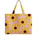 Sunflower Zipper Tiny Tote Bags View1