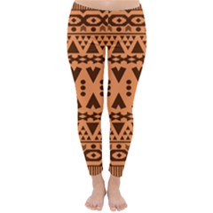 Tribal Print Hippie Pattern  Winter Leggings by CraftyLittleNodes