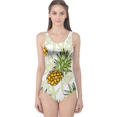 Pineapple Pattern 06 Women s One Piece Swimsuits