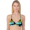 Fantasy Landscape With Lamp Boat And Awesome Sky Reversible Tri Bikini Tops View3