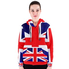 Brit4 Women s Zipper Hoodies by ItsBritish