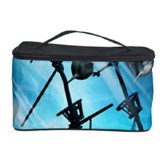 Underwater World With Shipwreck And Dolphin Cosmetic Storage Cases by FantasyWorld7