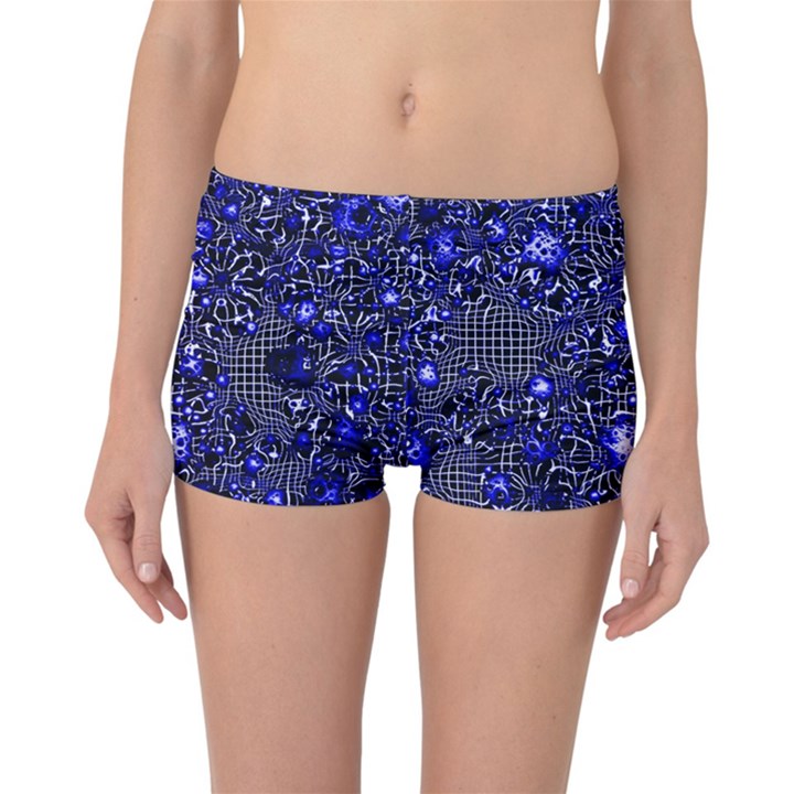 Sci Fi Fantasy Cosmos Blue Reversible Boyleg Bikini Bottoms