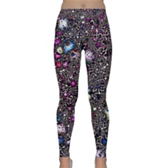 Sci Fi Fantasy Cosmos Pink Yoga Leggings by ImpressiveMoments