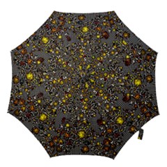 Sci Fi Fantasy Cosmos Yellow Hook Handle Umbrellas (small) by ImpressiveMoments