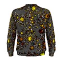 Sci Fi Fantasy Cosmos Yellow Men s Sweatshirts View2