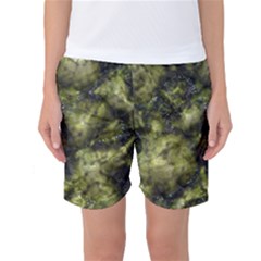 Alien Dna Green Women s Basketball Shorts