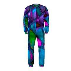 Imposant Abstract Teal Onepiece Jumpsuit (kids) by ImpressiveMoments