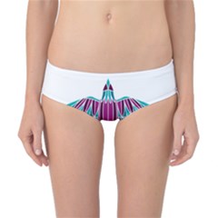 Stained Glass Bird Illustration  Classic Bikini Bottoms