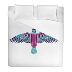 Stained Glass Bird Illustration  Duvet Cover Single Side (twin Size)