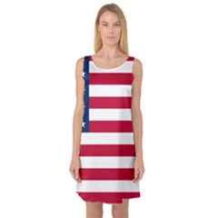 Usa1 Sleeveless Satin Nightdresses