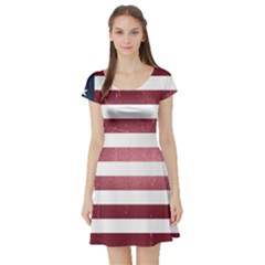 Usa3 Short Sleeve Skater Dresses