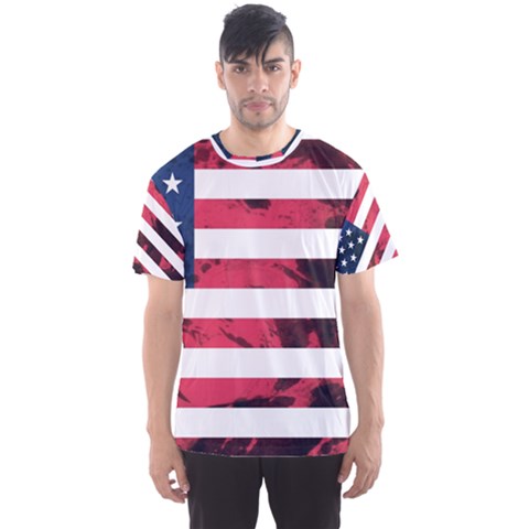 Usa5 Men s Sport Mesh Tees by ILoveAmerica