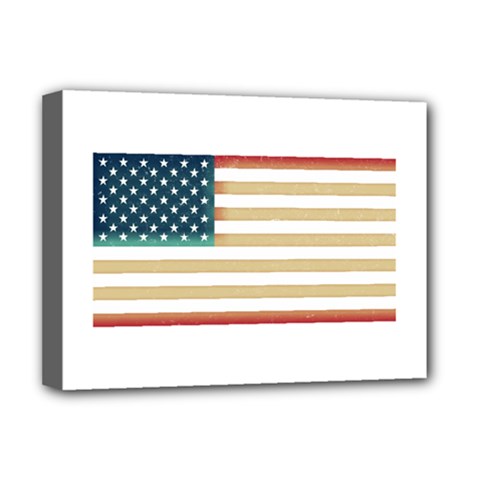 Usa7 Deluxe Canvas 16  X 12   by ILoveAmerica