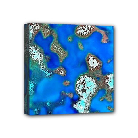 Cocos Reef Sinkholes Mini Canvas 4  X 4  by CocosBlue