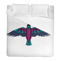 Stained Glass Bird Illustration  Duvet Cover Single Side (twin Size)